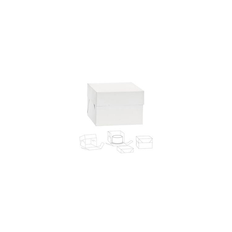 Box per dolci 50,5 x 50,5 x 50 cm h DECORA Box per dolci 50,5 x 50,5 x 50 cm h DECORA