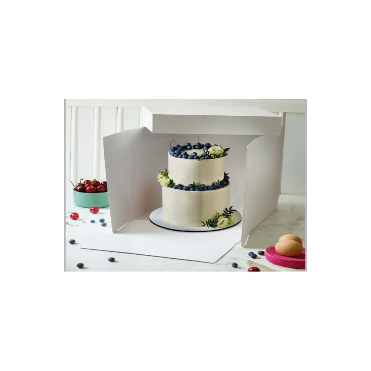Box per dolci quadrato 30,5 x 30,5 x h 25  cm  DECORA