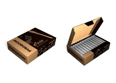 Candele Fontana Flambè Festa per torte compleanno ( discoteca) 14,5 cm da interno  Argento 36 pezzi Pyrogiochi