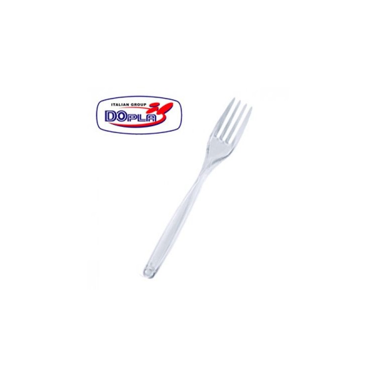 Forchetta colore Trasparente in plastica conf. da 20 pz dimensione 18 cm Forchetta colore Trasparente in plastica conf. da 20 pz dimensione 18 cm