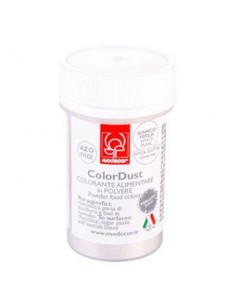 Colorante alimentare in polvere PERLATO BIANCO (white) senza glutine 3gr Modercor