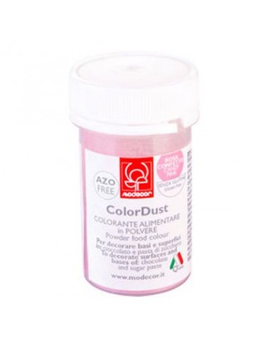 Colorante alimentare in polvere ROSA CONFETTO senza glutine 3gr Modercor