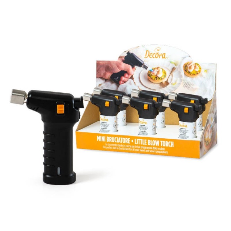 CARAMELLATORE / BRUCIATORE MINI  - 4,5 x H 12,5 cm  1 pezzo - DECORA