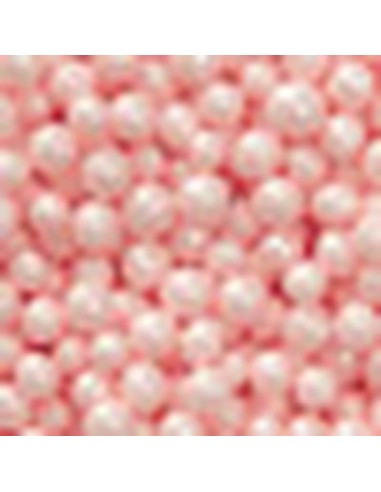 Perle di zucchero irridescenti rosa WILTON 144 gm