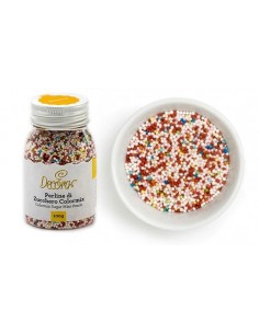 Perline di Zucchero Colormix - Barattolino 100 gr - Decora