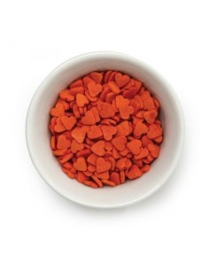 Zuccherini a cuoricino rossi 70 G da 6 mm l\'uno Decora pz 1