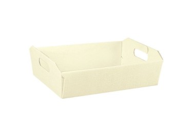 CESTO IN CARTONE BIANCO  31x22x9 cm