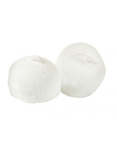 MARSHMALLOW  PALLE DA GOLF BIANCHE  - Marshmallow al gusto di vaniglia - Colore Bianco - Senza Glutine e senza coloranti artific