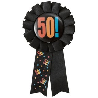 Coccarda 50 Anni sia per uomo che per donna Unique pz 1