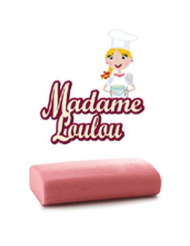 Pasta di zucchero  rosa 250 g SENZA GLUTINE Madame Loulou