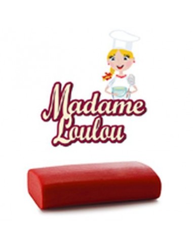 Pasta di zucchero  rosso 250 g SENZA GLUTINE  Madame Loulou