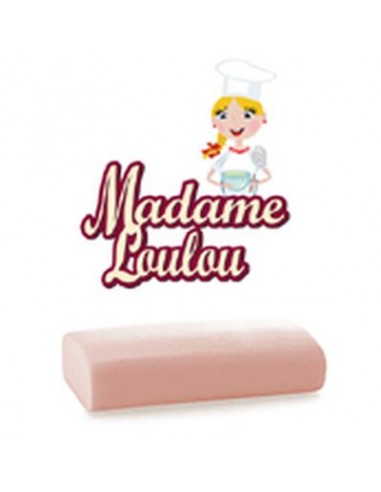 Pasta di Zucchero ROSA CARNE 100 g SENZA GLUTINE Madame Loulou
