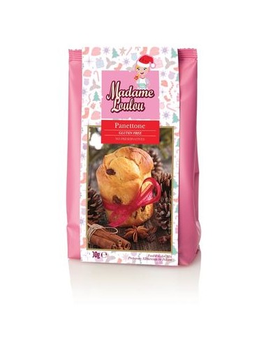 Preparato in Polvere per PANETTONE 400 gr SENZA GLUTINE e LATTOSIO 1 pezzo Madame Loulou