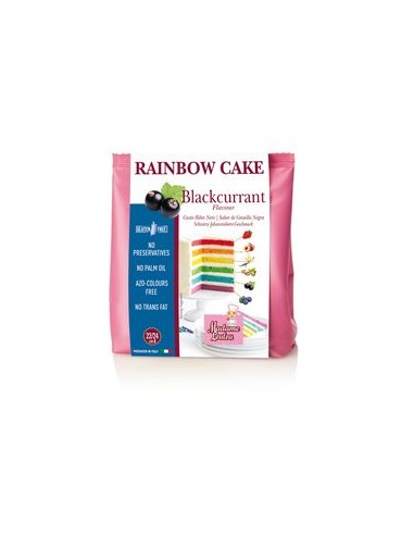 RAINBOW CAKE RIBES NERO (BLU) Preparato in Polvere 100 gr SENZA GLUTINE Madame Loulou