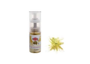 Colorante alimentare Spray  in polvere PERLATO ORO   .Dust Glitter   10g