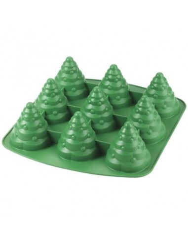 Stampo in silicone albero 3D  natalizio  Wilton