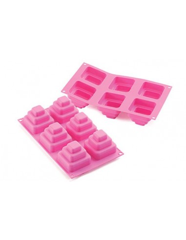 STAMPO IN SILICONE MINI WONDER CAKE SQUARE  SILIKOMART