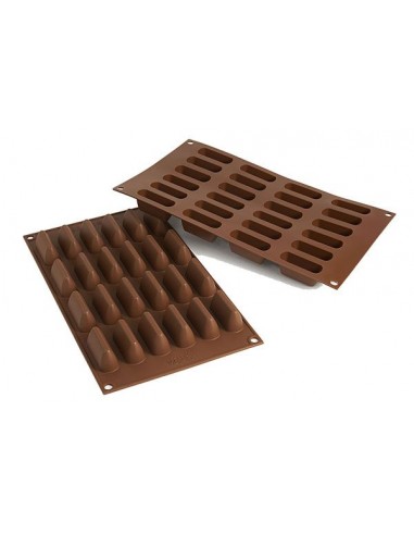 STAMPO IN SILICONE PER CIOCCOLATINI GIANDUIOTTI CHOCOGIANDUIA SILIKOMART