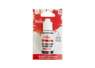 Colorante Idrosolubile Per Aerografo colore ROSSO 20 G