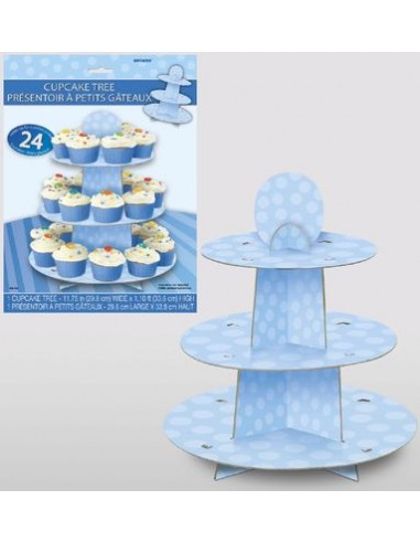 Reusable Cupcake Stand Muffin Cake Stand Holder con 3 Ripiani Cake Stand 6 Piani di Cartone per la Festa di Compleanno 