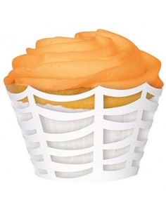 Pirottini cupcake con picks di buon compleanno - 24 unità per 8,50 €