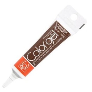 Colorante in gel Marrone Tronco idrosolubile senza glutine in tubetto da 20 g Modecor