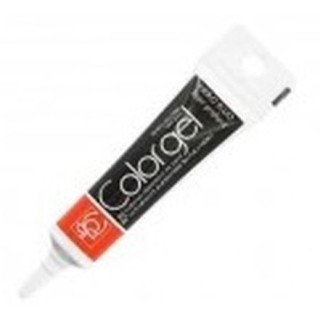 Colorante in gel Nero Fluo  idrosolubile senza glutine in tubetto da 20 g Modecor