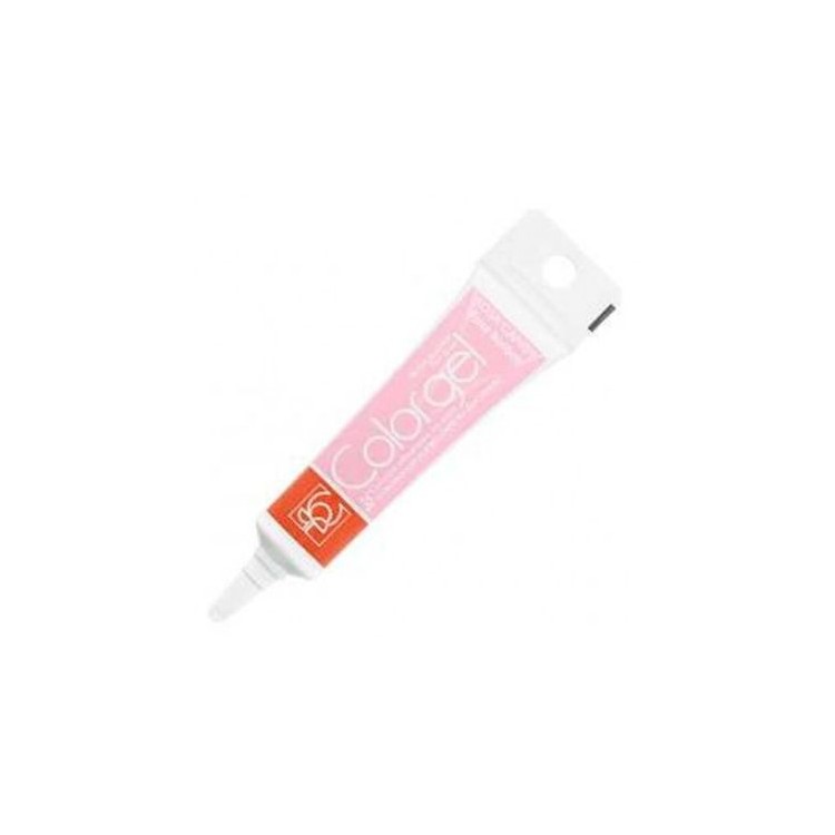 Colorante in gel Rosa Candy idrosolubile senza glutine in tubetto da 20 g Modecor