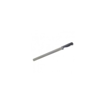 COLTELLO SEGHETTATA GRANDE in Acciaio Inox con Manico  Antiscivolo e Sagomato Lama 30 Cm - Manico 11,5 Cm   Confezione 1 pezzo 