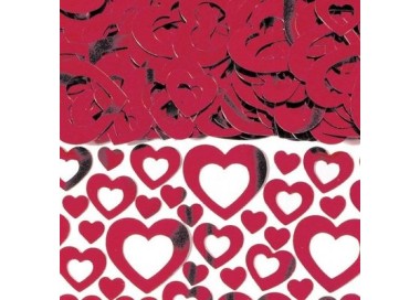 Confetti da Tavolo - Cuori Rossi - confezione da 14 g - Amscan
