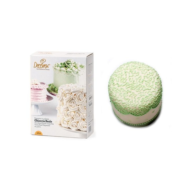 Ghiaccia Reale Extra Bianca confezione da 400 gr Decora