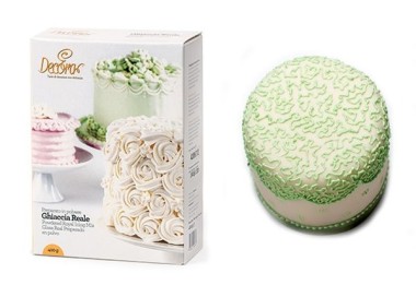 Ghiaccia Reale Extra Bianca confezione da 400 gr Decora