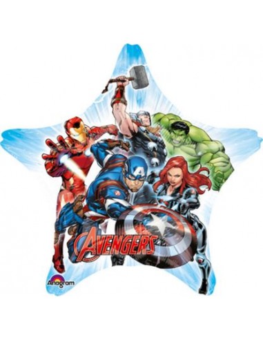 Palloncino Avengers NEW Star Anagram - Jumbo 81 cm - 1 pz