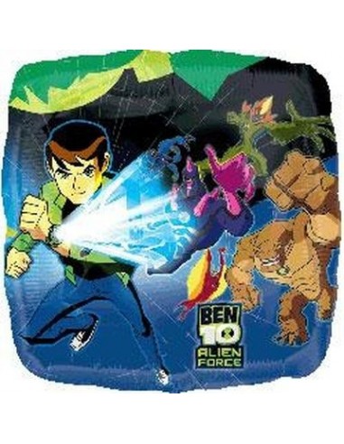 Palloncino Ben 10 quadrato Anagram - 45 cm - 1 pz