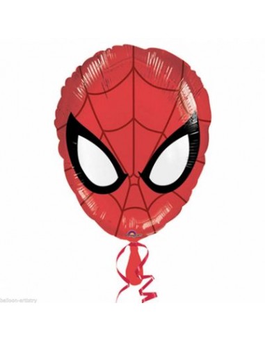 Palloncino Faccia Spiderman Anagram (Nuovo) - L 43 cm x H 30 cm - 1 pz