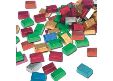 Confezione 150 fogli in alluminio color Argento 50 gr 10 x 10 cm WILTON