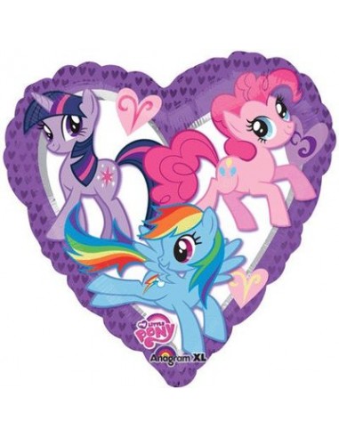 Palloncino My Little Pony forma a Cuore - Anagram - 43 cm - 1 pz