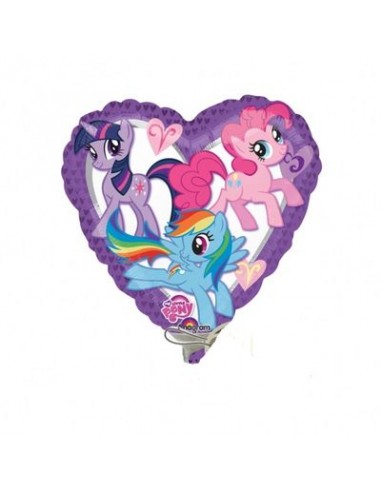 Palloncino My Little Pony forma a cuore - Jumbo - Anagram - 81 cm - 1 pz