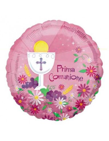 Palloncino Prima Comunione Bimba - Anagram - 18 / 45 cm - 1 pz