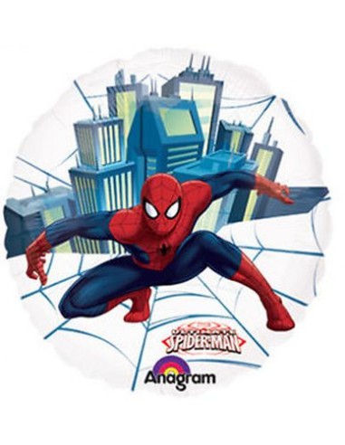 Palloncino Spiderman Anagram - 66 cm - 1 pz - Ballon transparent