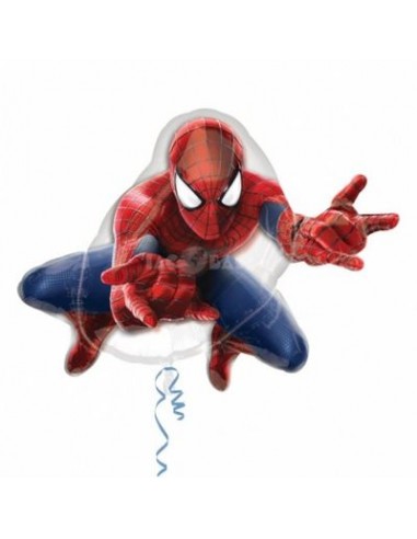 Palloncino Spiderman Supershape Anagram - 96 cm x 73 cm - 1 pz - Ballon transparent