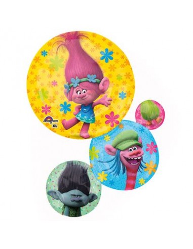 Palloncino TROLLS DreamWorks Anagram - Super Shape  53 cm x 71 cm- 1 pz