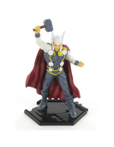 Personaggi per Torte : Avengers Marvel / Cake Topper / Statuina THOR di AVENGERS Marvel - L 6 cm x H 11 cm - 1 pezzo