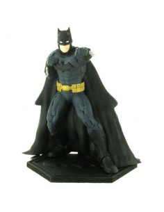 Personaggi per Torte : BATMAN New / Cake Topper / Statuina di BATMAN fist in piedi con pugno (Supereroe) New - L 8 cm x H 9,5 cm