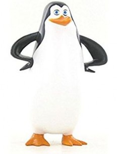 Personaggi per Torte : KOWALSKI (Pinguino di Madagascar) New / Cake Topper / Statuina KOWALSKI di MADAGASCAR Disney New - L 6 cm