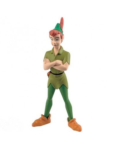 Personaggi per Torte : Peter Pan Disney / Cake Topper / Statuina PETER PAN Disney - L 3 cm x H 10 cm - 1 pezzo