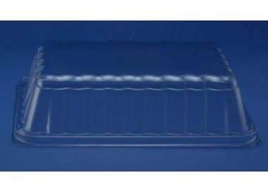 COPERCHIO  RETTANGOLARE KADO SFUSO 34,5 x25,5  h 5 cm   (abbinabile con il suo Vassoio rettangolare  KADO che troverete nel nostro shop )