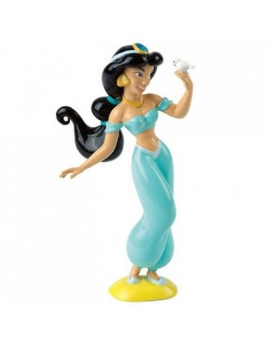Personaggi per Torte Principessa Jasmine (JASMINE) Disney / Cake Topper / Statuina JASMINE di Aladdin Disney - L 5 cm x H 11 cm 