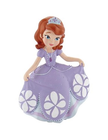 Personaggi per Torte PRINCIPESSA SOFIA Disney / Cake Topper / Statuina SOFIA di La Principessa Sofia Disney - L 5,5 cm x H 7 cm 
