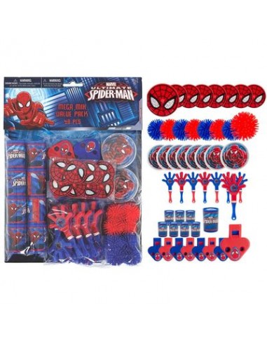 Kit regalo Spiderman bimbi per Compleanno - 48 pz - Amscan